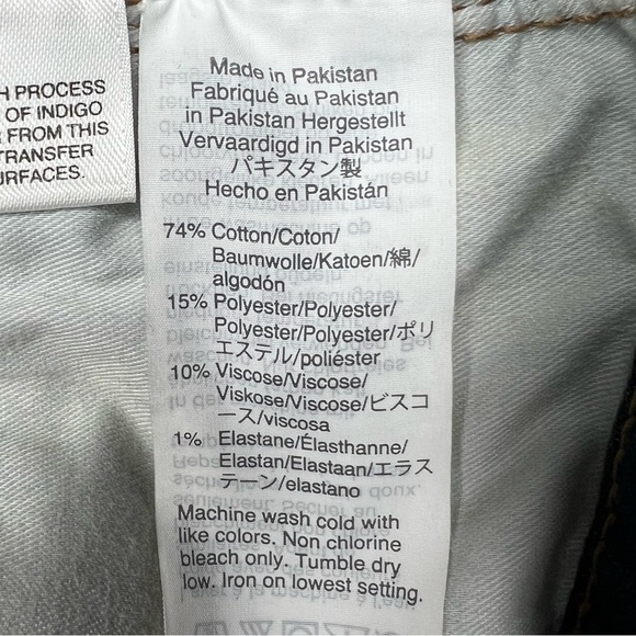 MADEWELL 9” Mid-Rise Skinny Blue Denim Jeans - Size 26 - Picture 11 of 11